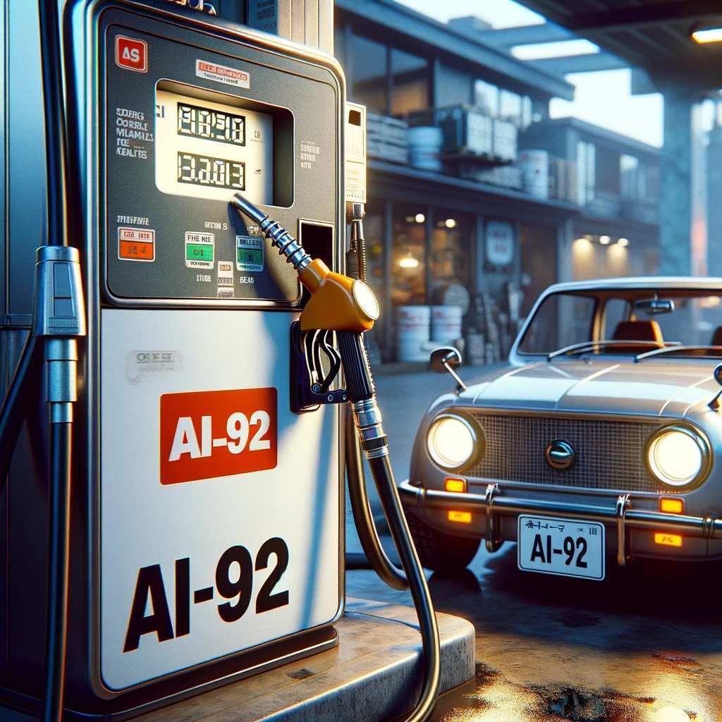 Compressed Photo Realistic Fuel Station